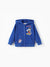 Disney Mickey and Friends Toddler/Kids Boy Mickey Mouse Argyle Pattern Hooded Jacket Blue