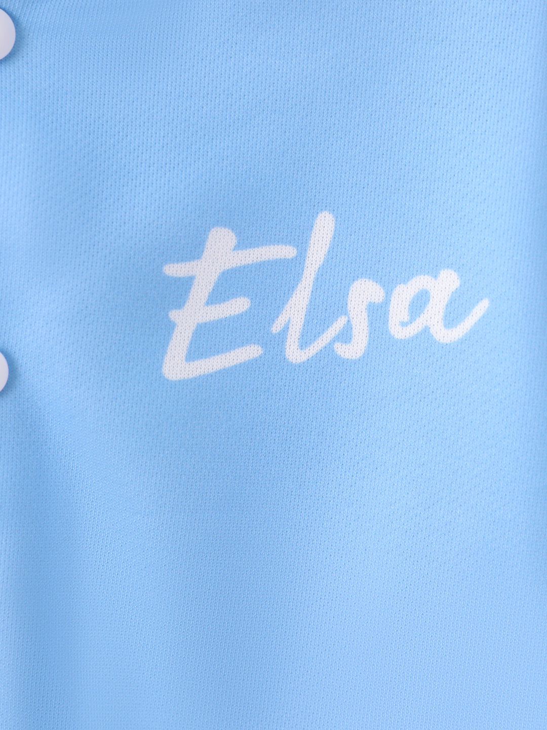 Disney Die Eiskönigin Mädchen Elsa/Anna Colorblock-Jacke mit Druckknopfverschluss  blau