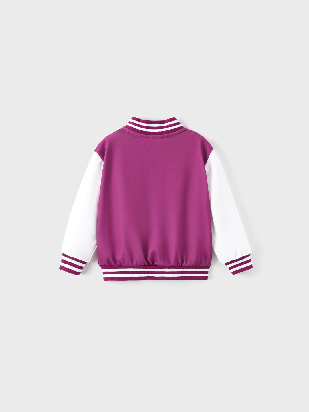 Disney Frozen Toddler Girl Elsa & Anna Snap Button Closure Colorblock Jacket Deep Magenta