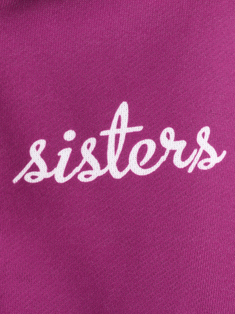 Veste colorblock à fermeture à boutons-pression Elsa et Anna pour petite fille Disney Frozen, magenta foncé