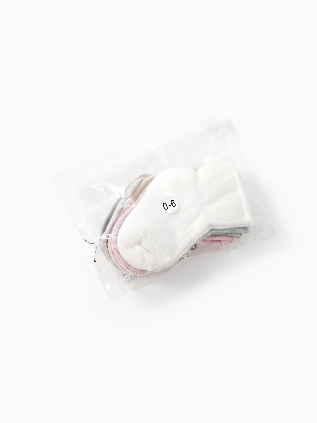 5er-Pack Baby/Kleinkind Casual Solid Socken Mehrfarbig