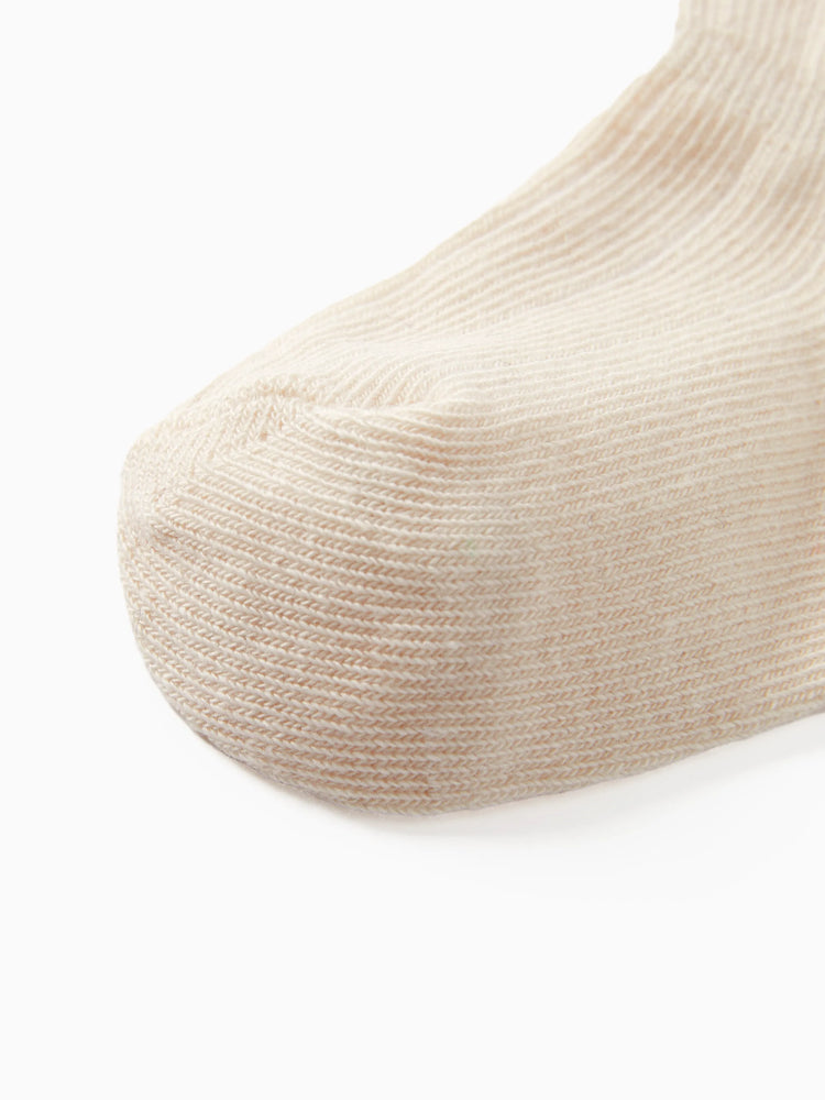 Lot de 5 paires de chaussettes unies décontractées multicolores pour bébé/jeune enfant