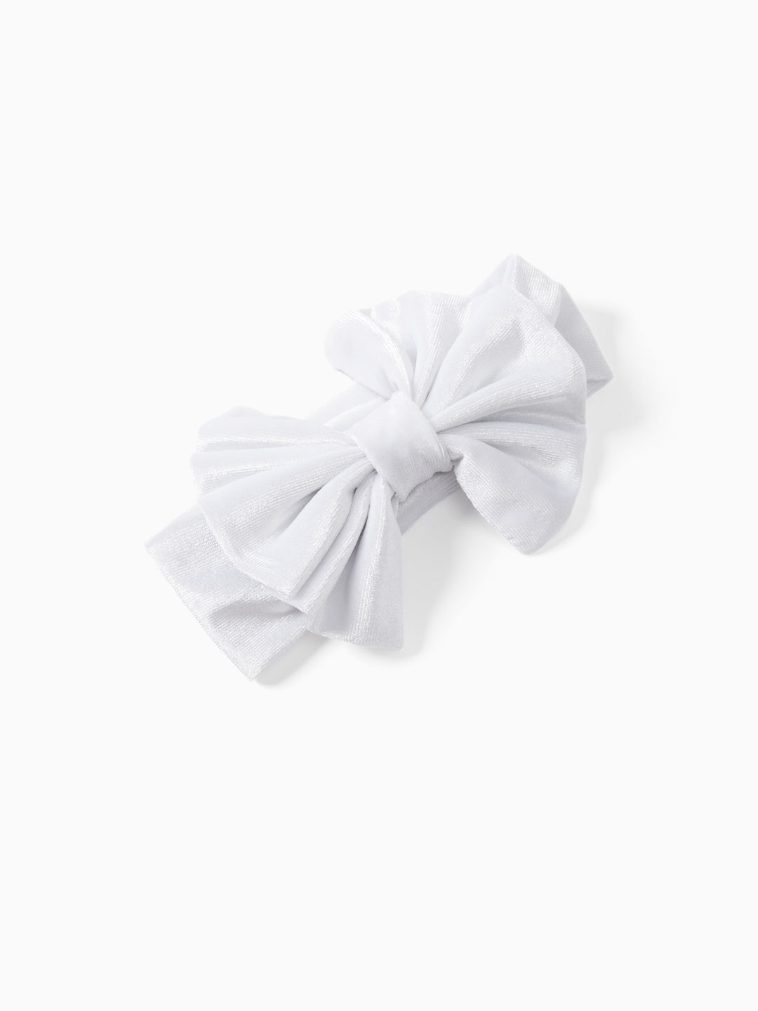 Diademas con lazo de color liso para niñas blancas