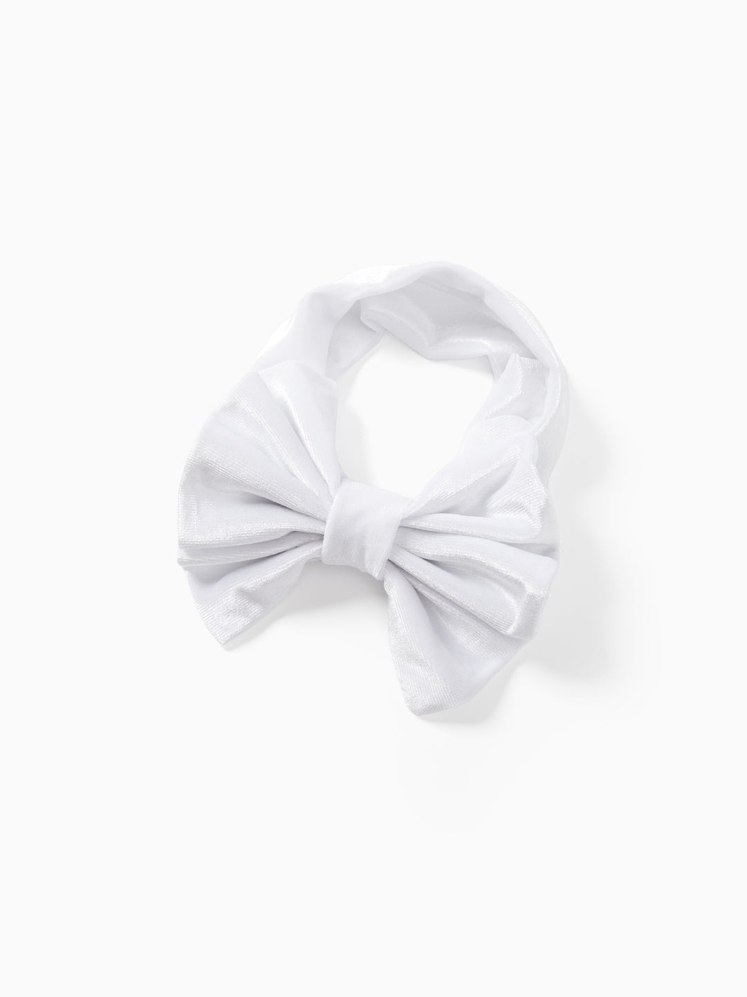 Diademas con lazo de color liso para niñas blancas