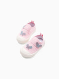 Kleinkind/Kind Mädchen Kindliche Schmetterling Print Velcro Schuhe rosa