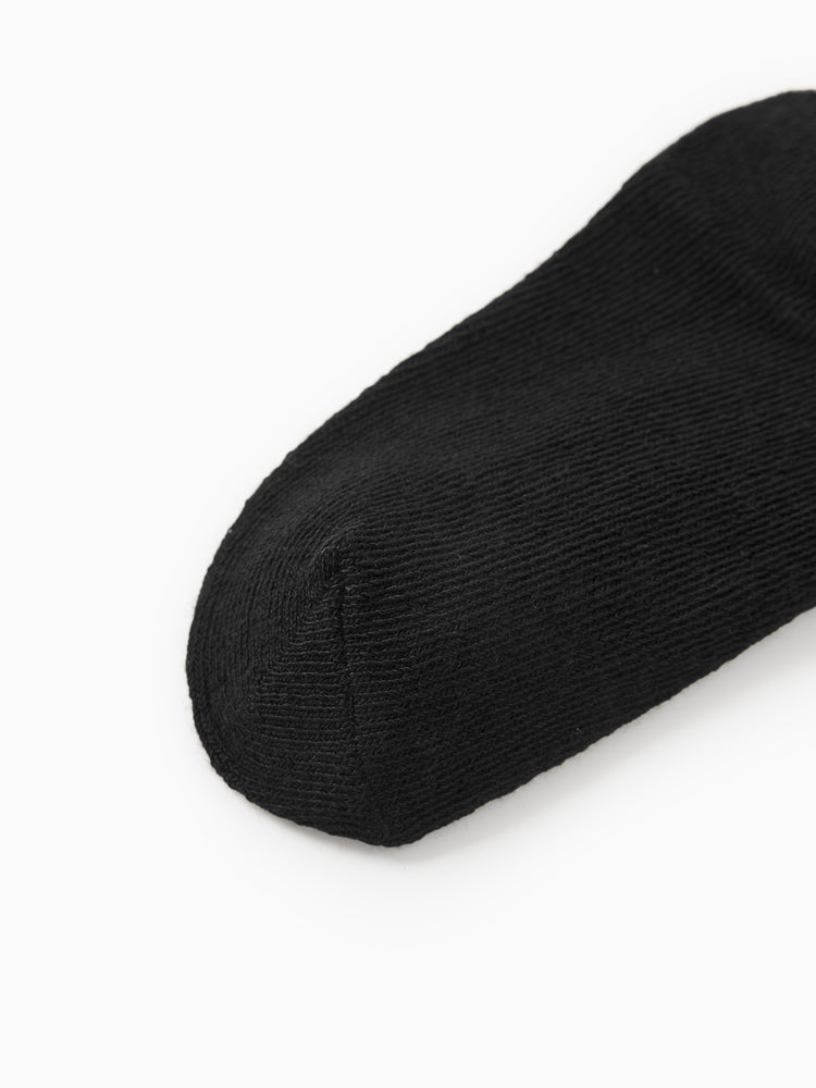 5 paires de chaussettes unies noires pour bébé/enfant