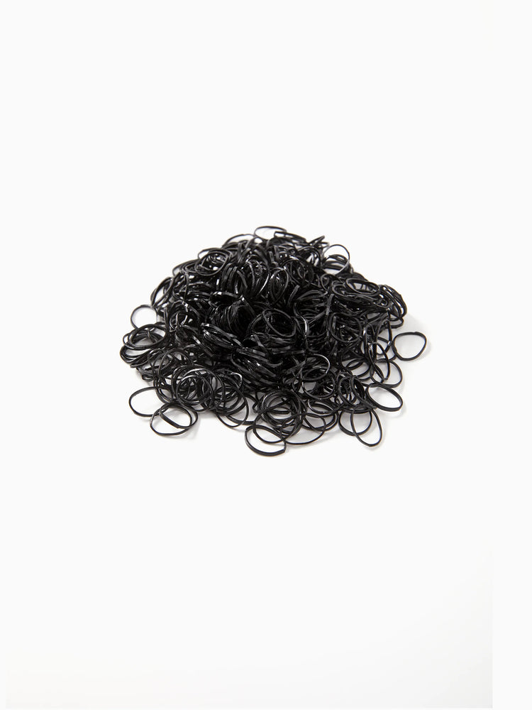 Lot de 500 bandeaux basiques pour fille, adulte et enfant, noir