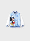 Disney Mickey and Friends Toddler/ Kid Mickey Mouse Polka Dot Bomber Jacket Blue