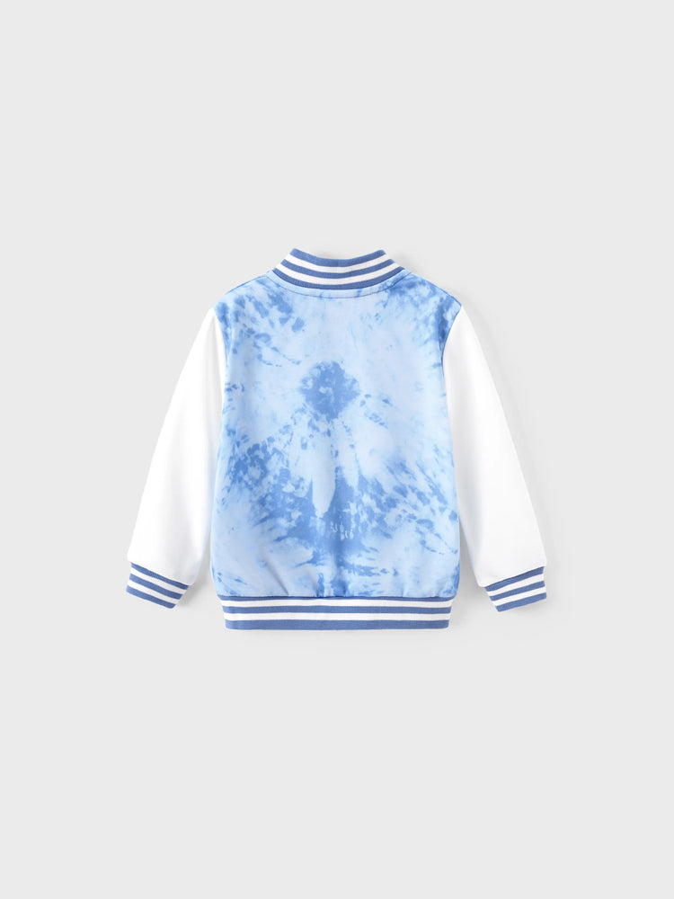 Disney Mickey and Friends Toddler/ Kid Mickey Mouse Polka Dot Bomber Jacket Blue