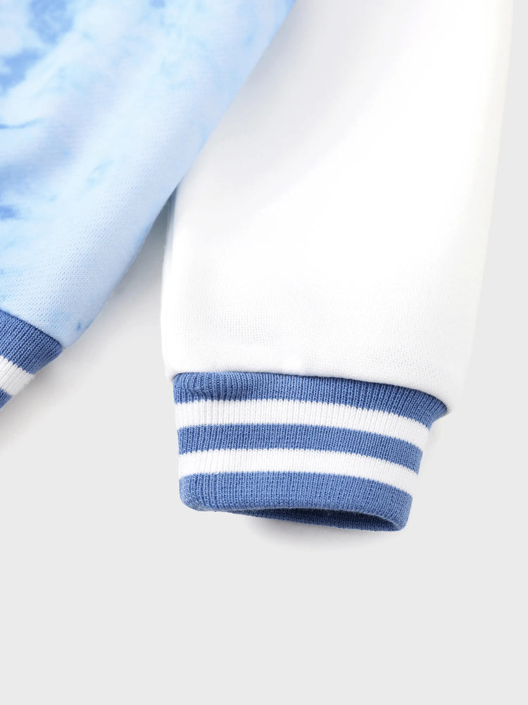 Disney Mickey and Friends Toddler/ Kid Mickey Mouse Polka Dot Bomber Jacket Blue