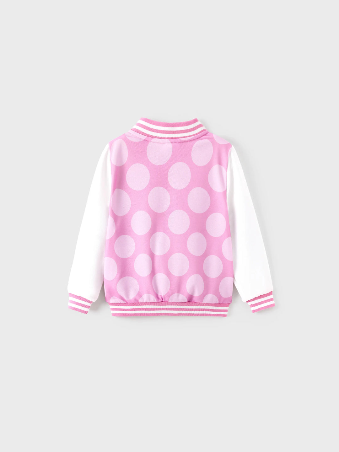 Disney Mickey and Friends Kleinkind / Kind Kindliche Polka Dot Bomberjacke Fuchsie