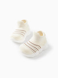 Chaussures de sport rayées beiges pour bébé/enfant