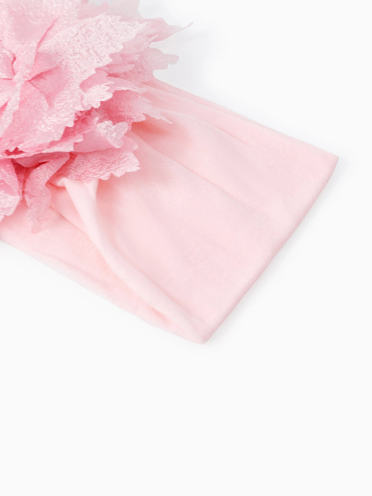 Baby / Toddler Girl Sweet Floral Headband Light Pink