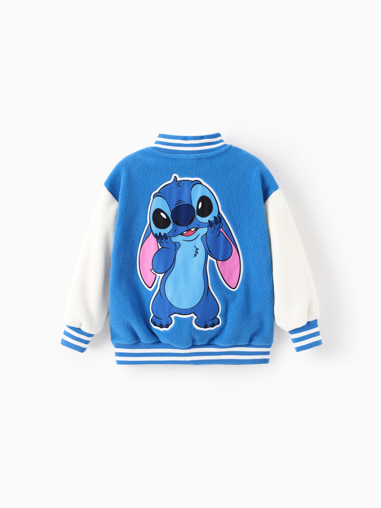 Disney Stiich Toddler/Kid Boy Polarfleece Bomber jacket Blue