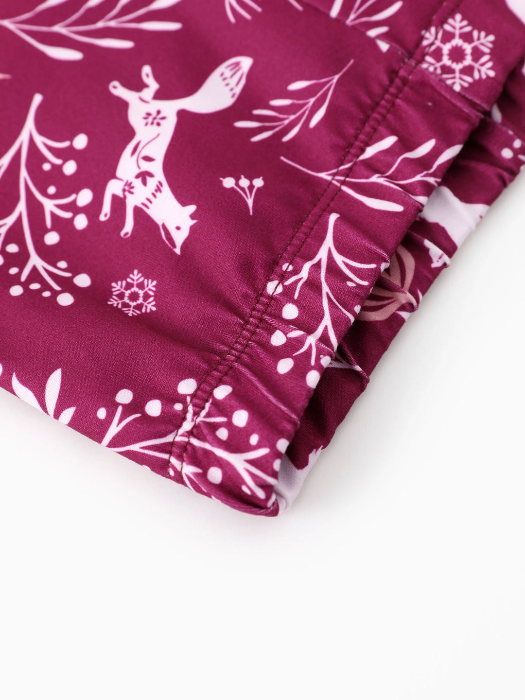 Conjunto de 2 piezas de top y leggings con volantes y estampado floral de Anna para niña pequeña de Disney Frozen, color rojo