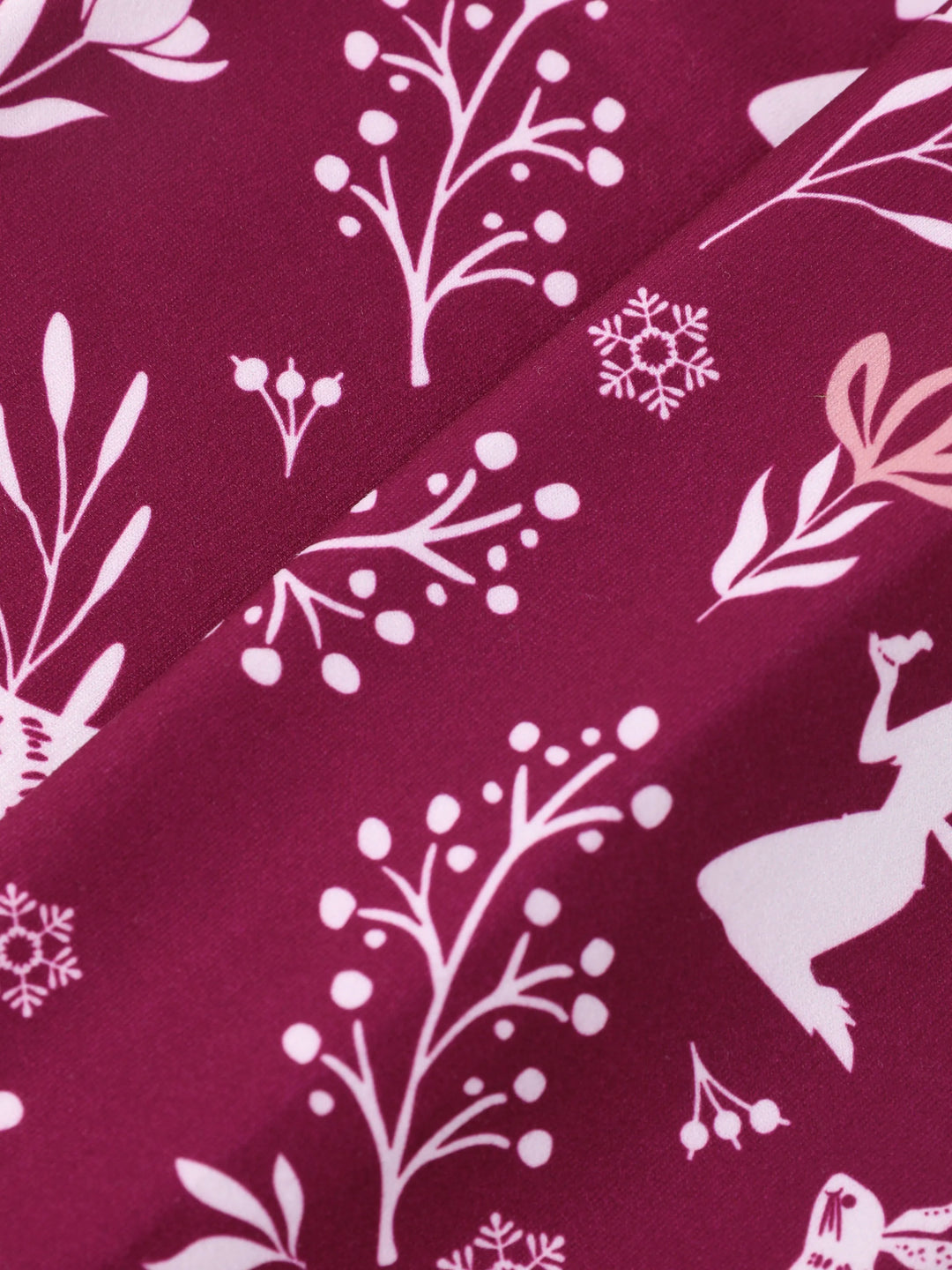 Conjunto de 2 piezas de top y leggings con volantes y estampado floral de Anna para niña pequeña de Disney Frozen, color rojo