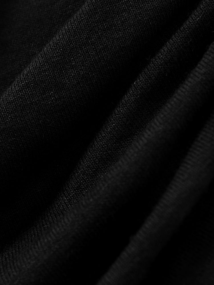 Bonnet pour nouveau-né à nœud solide et doux pour bébé/enfant, noir