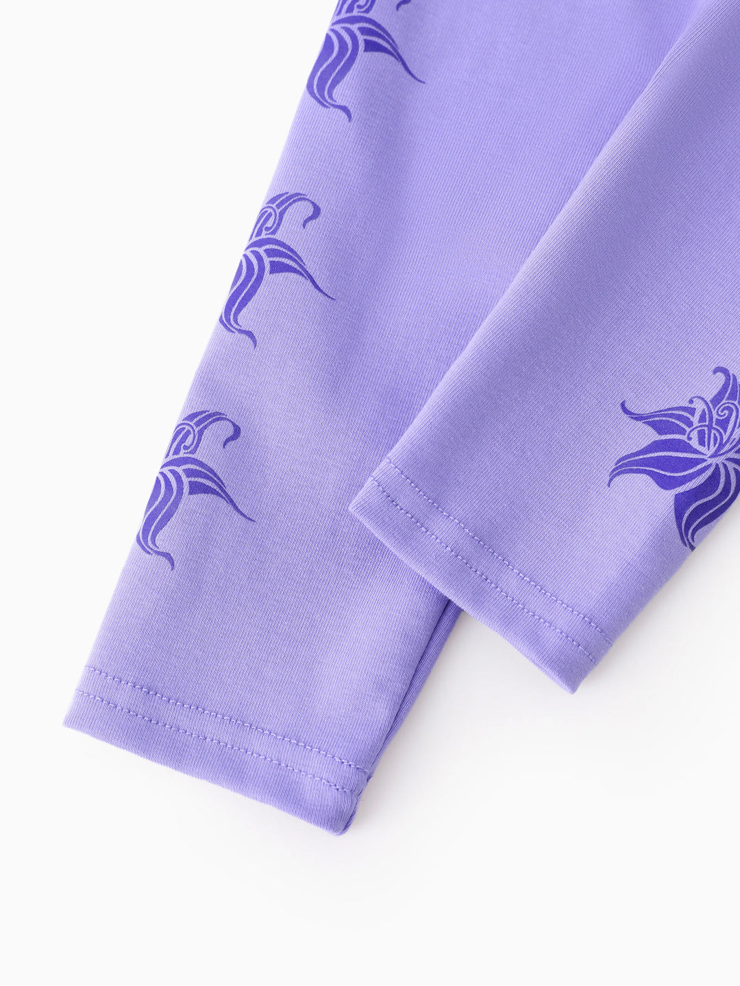 Disney Prinzessin Kleinkind Mädchen Rapunzel Kapuzenpullover Sweatshirt und Leggings Set lila