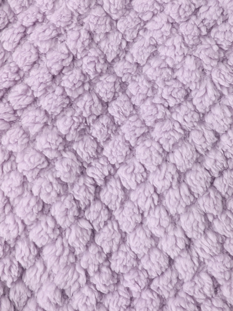 Veste polaire à capuche double face violette Disney Princess Raiponce pour petite fille