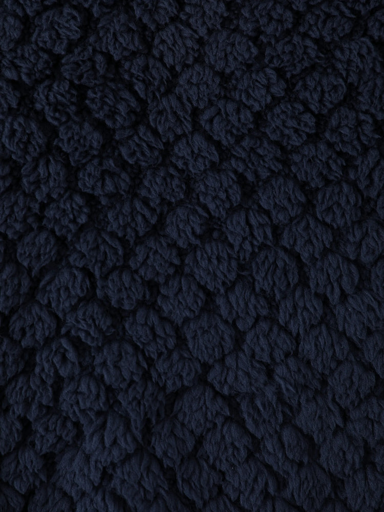 Disney Stitch Toddler/Kids Boy Stitch Textured Double-sided Fleece Fabric Hooded Jacket Deep Blue