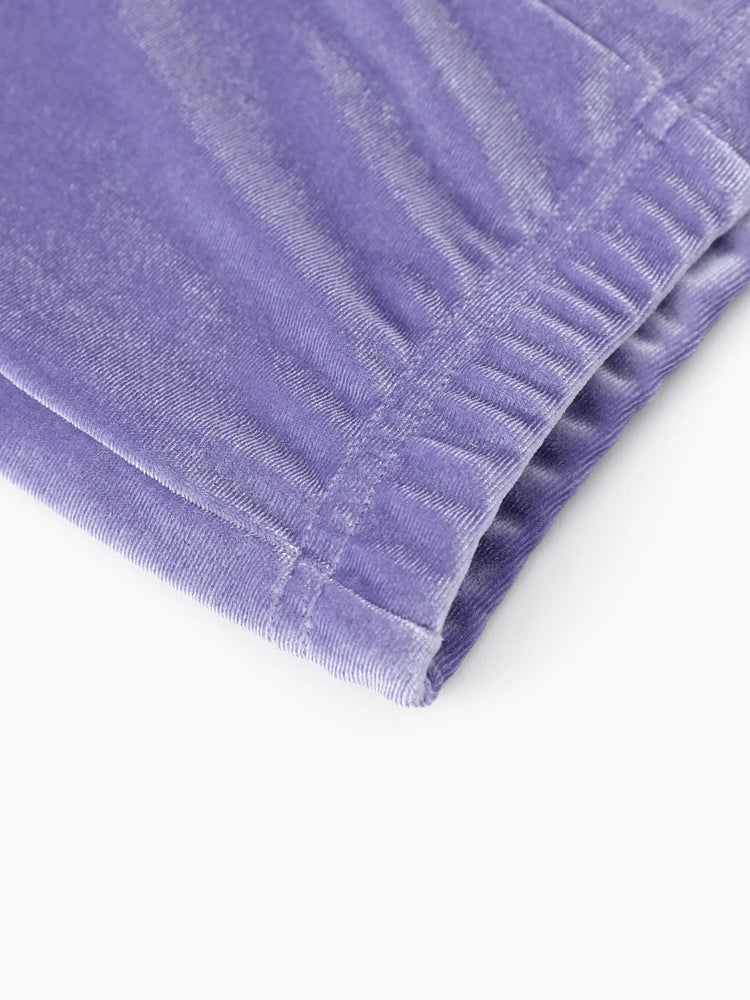 Disney Princess Toddler Girl Jasmine 2pcs Fleece Sweatshirt and Flared Pants Set Purple