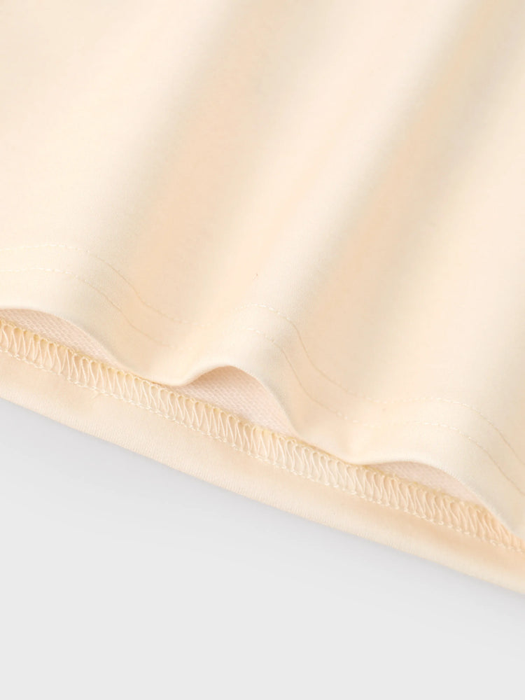 Ensemble 2 pièces princesse Disney pour petite fille, jupe à carreaux à manches longues Moana, couleur abricot