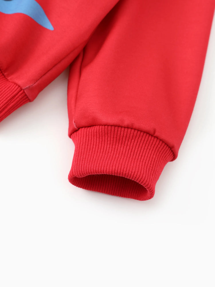 Marvel Toddler/Kids Boy Spider-Man Hooded Sweatshirt Red