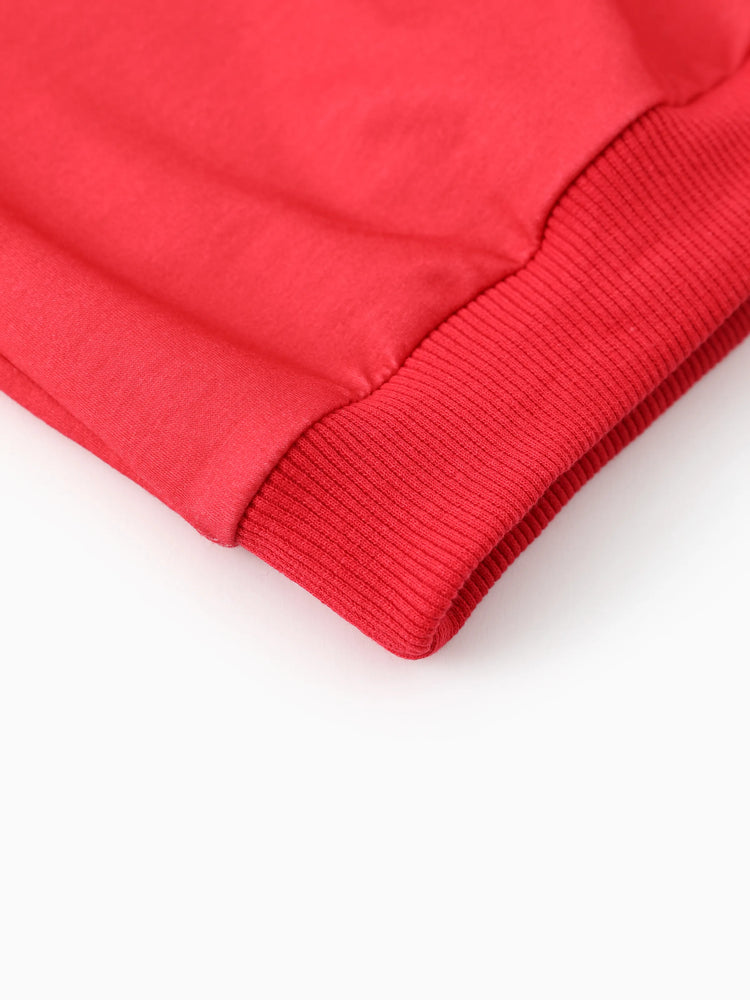 Marvel Toddler/Kids Boy Spider-Man Hooded Sweatshirt Red