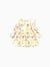 Disney Princess Baby Girl Belle Print Ruffled Dress Yellow