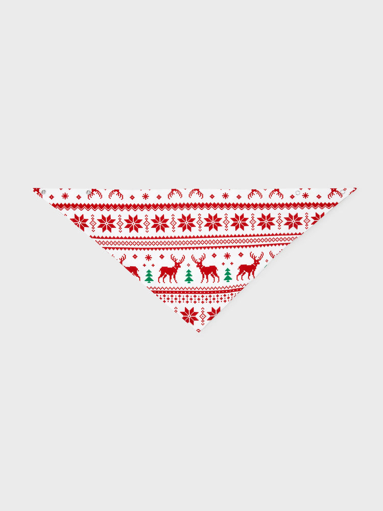 Christmas Matching Family Pajamas Set 3D Reindeer Hooded Allover Snowflake and Reindeer Print Red and White Onesie PJS with Christmas Socks Red+White