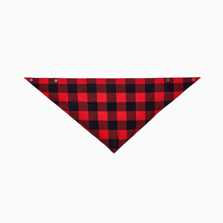 Christmas Matching Family Pajamas Set Allover Red Grid Print Long-sleeve PJS with Christmas Socks Red