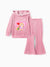 Disney Princess Toddler Girl Rapunzel 2pcs Fleece Sweatshirt and Flared Pants Set Pink