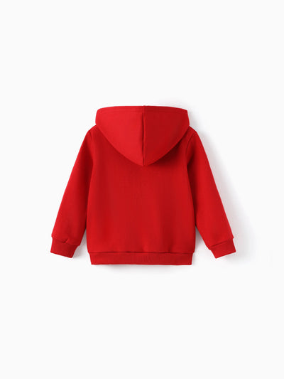 Marvel Toddler Boy Spider-Man Hoodie Sweatshirt Red