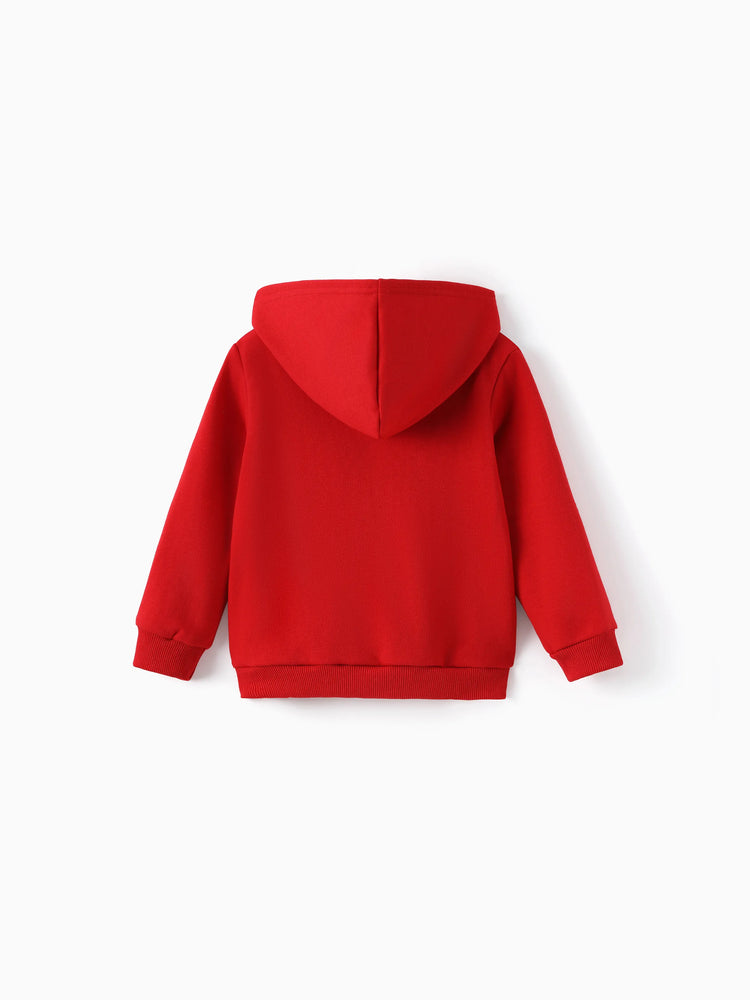 Marvel Toddler Boy Spider-Man Hoodie Sweatshirt Red