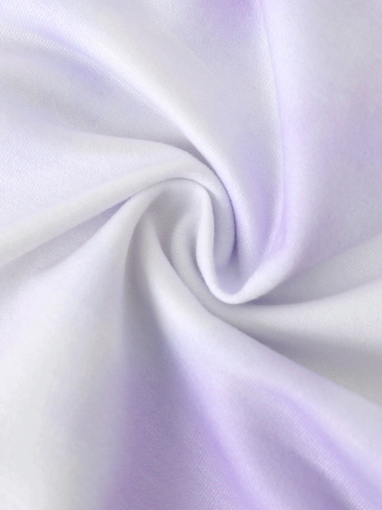 Disney Mickey and Friends Toddler/Kid Girl Minnie Mouse Tie dye Hoodie Sweatshirt and Sweatpants Set Purple