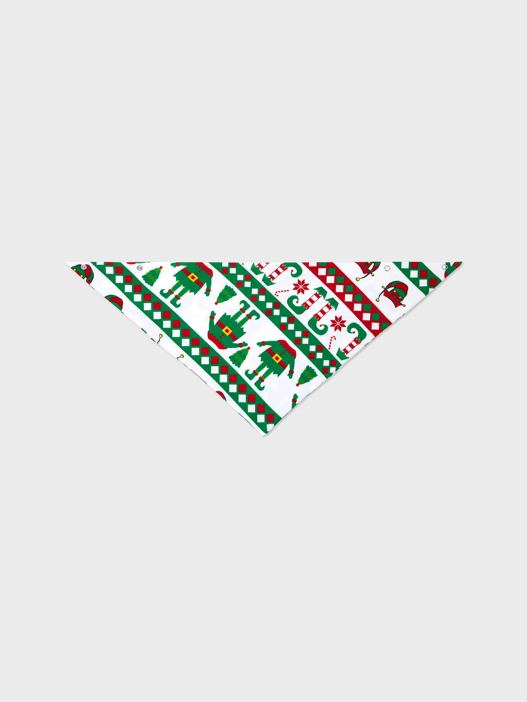 Conjunto de pijama familiar navideño a juego con estampado de duende navideño y calcetines navideños rojos