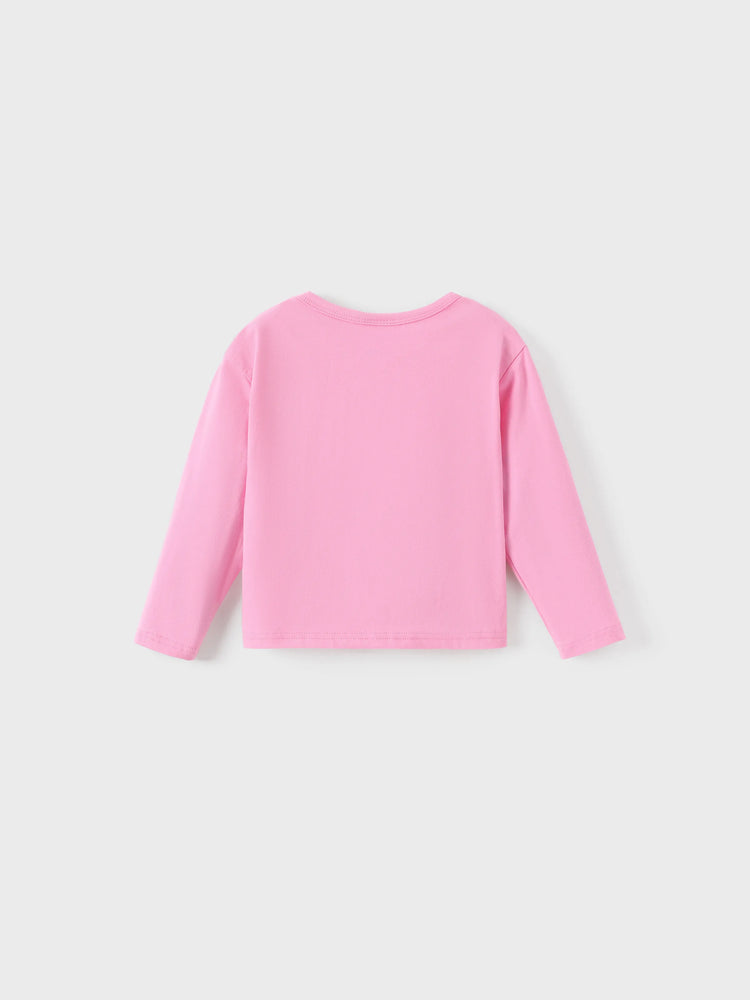 Ensemble 2 pièces t-shirt et leggings à imprimé cœur My Little Pony pour petite fille, rose