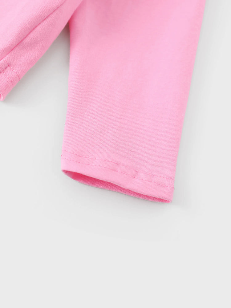 Ensemble 2 pièces t-shirt et leggings à imprimé cœur My Little Pony pour petite fille, rose