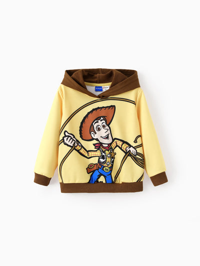 Haut à capuche et poignets côtelés Toy Story pour tout-petit garçon Woody, jaune