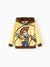 Toy Story Toddler Boy Woody Ribbed Cuffs Hooded Top Yellow