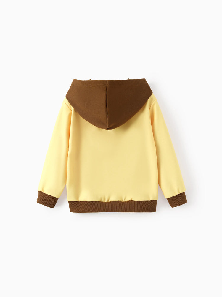 Haut à capuche et poignets côtelés Toy Story pour tout-petit garçon Woody, jaune