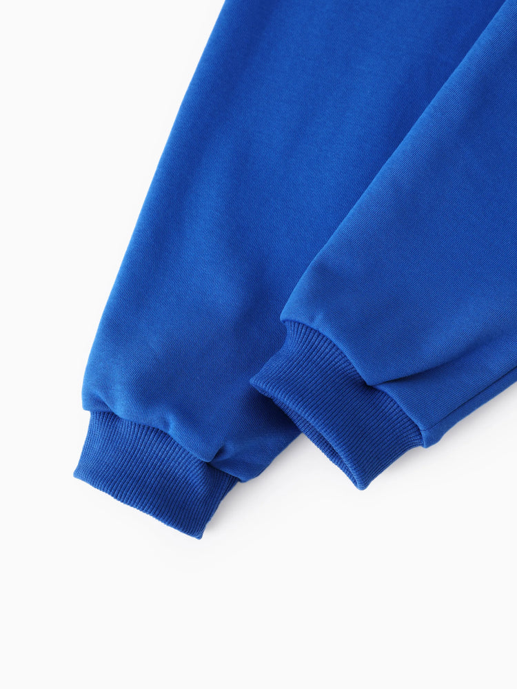 Ensemble sweat à capuche et pantalon en coton pour tout-petit garçon Disney Mickey et ses amis, bleu foncé