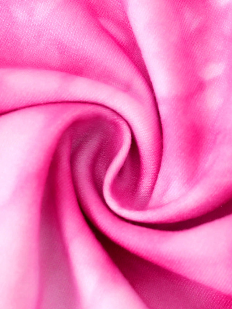 Sweat-shirt à capuche tie-dye pour petite fille My Little Pony, rose vif