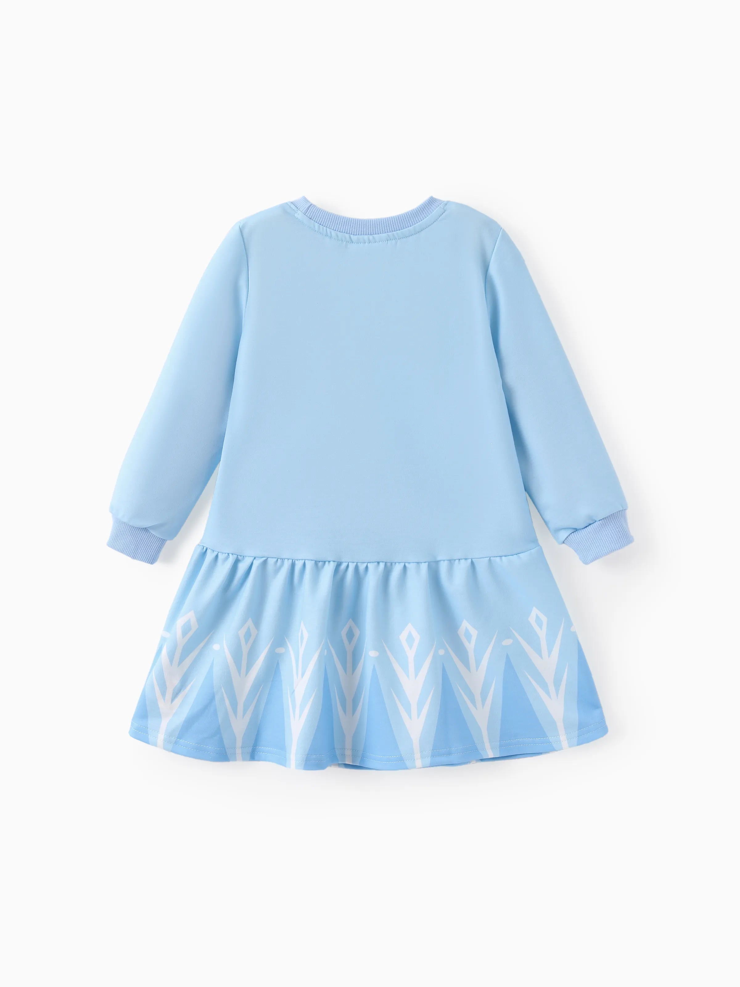 Disney Frozen Toddler/Kid Girl Elsa Gathered Waist Dress Blue Light Blue, Light Blue / 5-6 Years Disney Frozen Toddler/Kid Girl Elsa Gathered Waist Dress Blue Light Blue, Light Blue / 5-6 Years