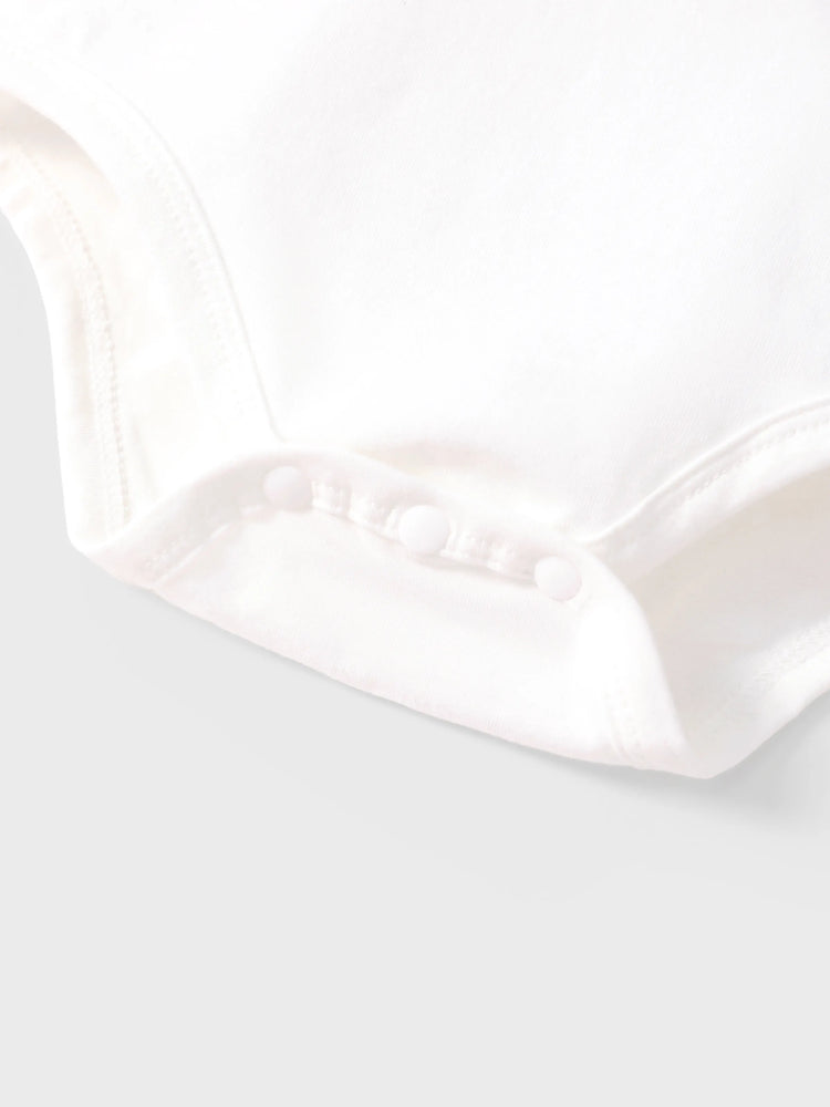 Ensemble 3 pièces Disney Winnie l'ourson pour bébé fille, barboteuse à volants, pantalon et bandeau, couleur gingembre