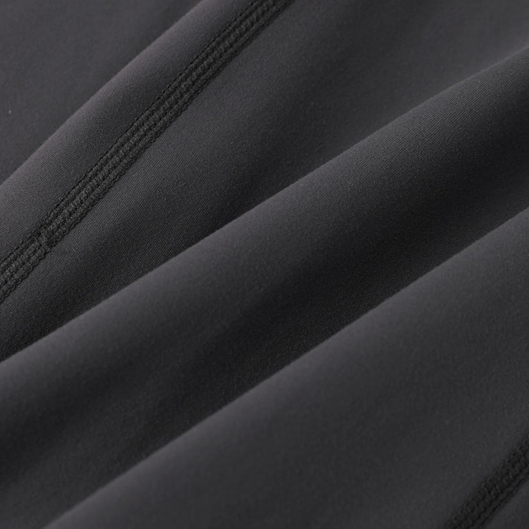 Girl's Leggings High-Waist Flared Yoga Pants with Complimentary Matching Scrunchie Dark Grey