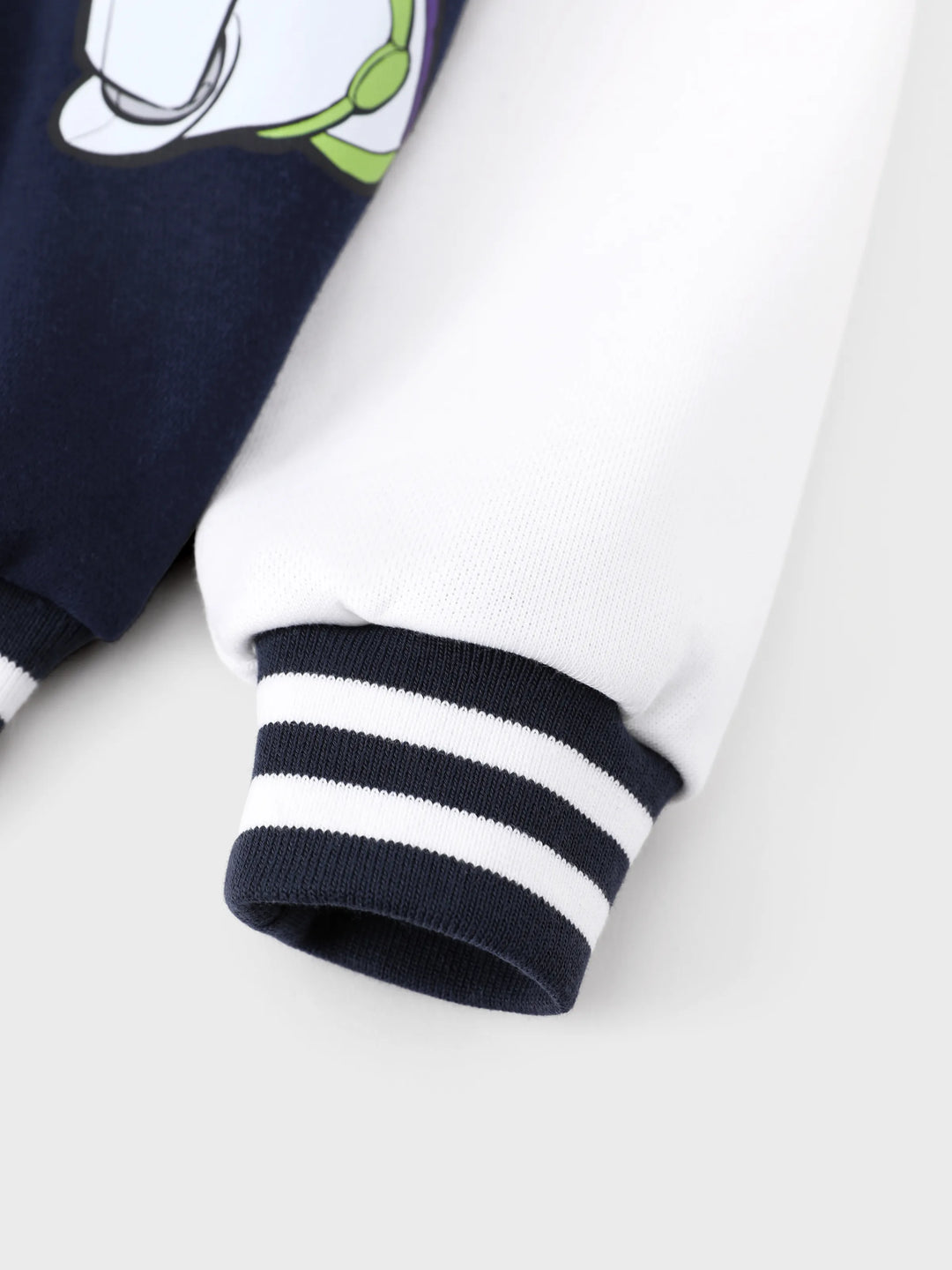 Toy Story Kleinkind Boy Buzz Lightyear Bomberjacke mit Druckknöpfen und Farbblock-Bomberjacke  tiefblau