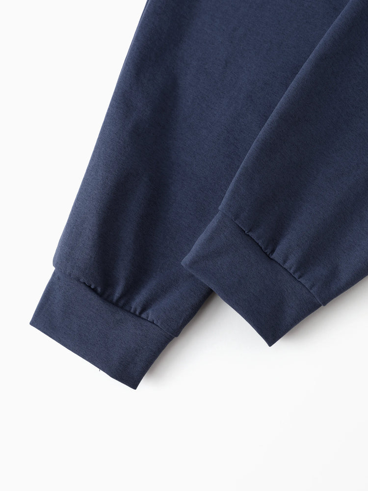 Pantalon de jogging pour enfant avec taille élastique et cordon de serrage – Pantalon de survêtement confortable avec poches pour garçons et filles, bleu foncé