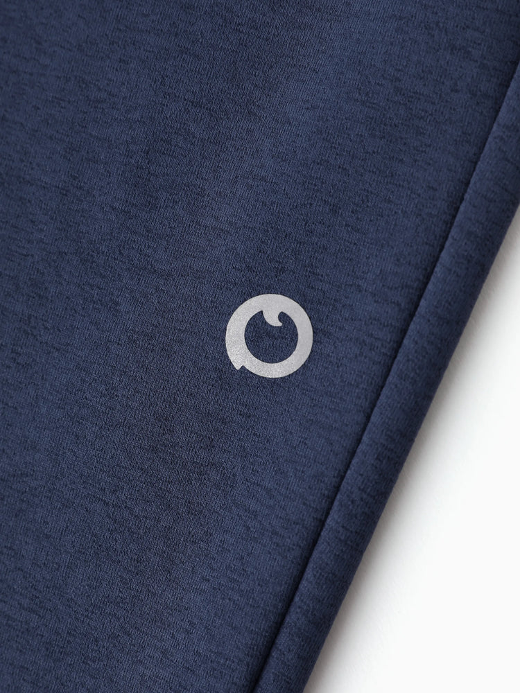 Pantalon de jogging pour enfant avec taille élastique et cordon de serrage – Pantalon de survêtement confortable avec poches pour garçons et filles, bleu foncé