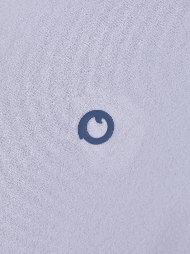 Kids Unisex Stand Collar Solid Color Sweatwear & Half-Zip Styles Light Purple